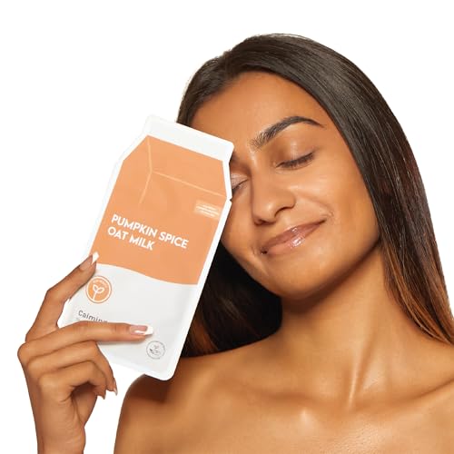 ESW Beauty Pumpkin Spice Oat Milk Face Mask, Korean Skin Care, 1 - Product Imagery