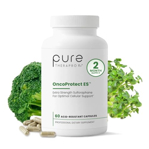 Pure Therapro Rx OncoProtect ES Sulforaphane, 706mg, 60 Capsules - Product Imagery