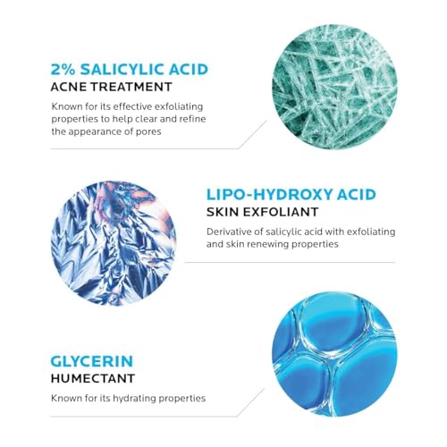La Roche-Posay Effaclar Medicated Acne Face Wash with 2% - Product Imagery