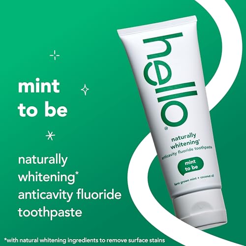 Hello Naturally Whitening Anticavity Fluoride Toothpaste, 5 Oz - Product Imagery