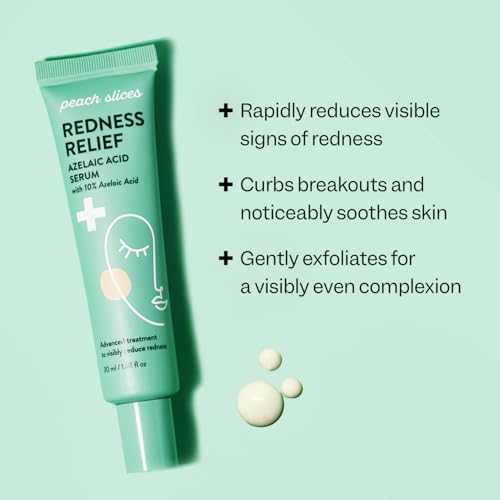 Peach Slices - Redness Relief 10% Azelaic Acid Serum (1.01 oz) - - Product Imagery
