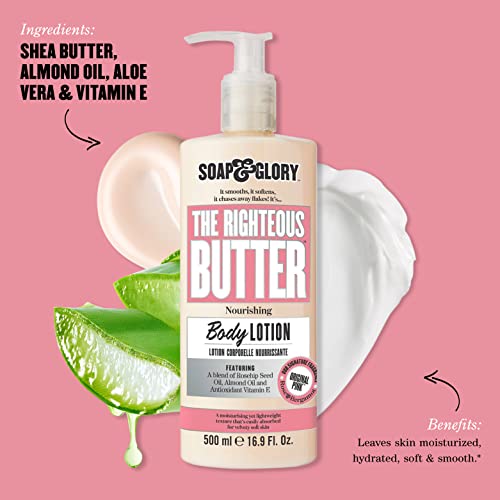 Soap & Glory Original Pink Moisturizing Body Lotion Pump, 16.9 oz - Product Imagery