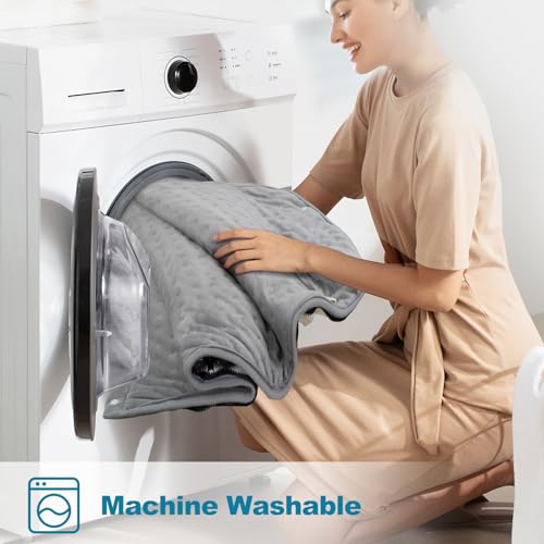 Heating Pad Extra Large 22x33 & Foot Warmer Double Sided 2 in 1, - Product Imagery