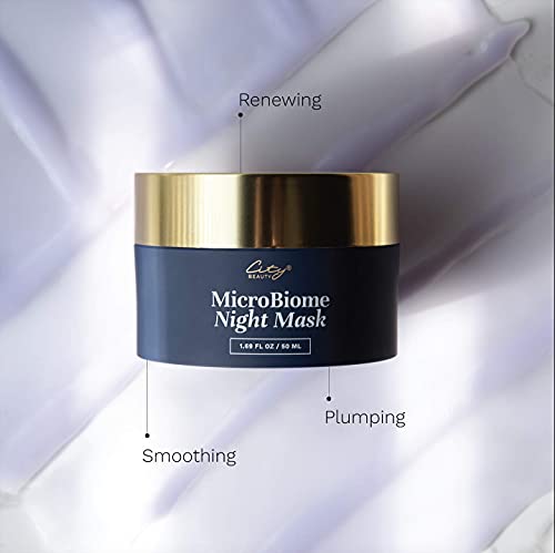 City Beauty MicroBiome Night Mask - Nourishing Overnight Face - Product Imagery