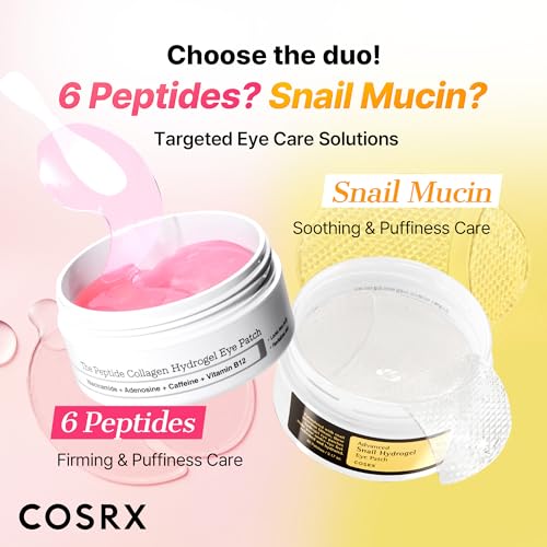 COSRX Snail Mucin Peptide Under Eye Cream for Anti-aging, 0.84 oz - Product Imagery