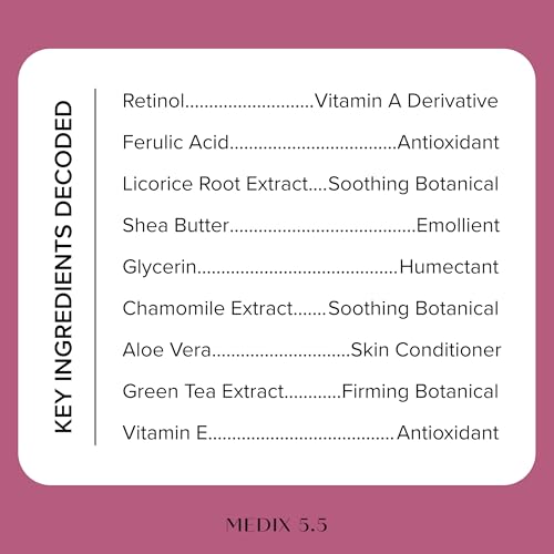 Medix 5.5 Retinol Cream + Collagen Cream Skincare Set - Product Imagery