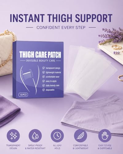 Thigh Care Patch, Transparent Beauty Patch for Daily Skin Care - Product Imagery