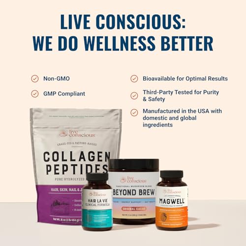 Live Conscious Magwell Magnesium Zinc & Vitamin D3 - Magnesium - Product Imagery