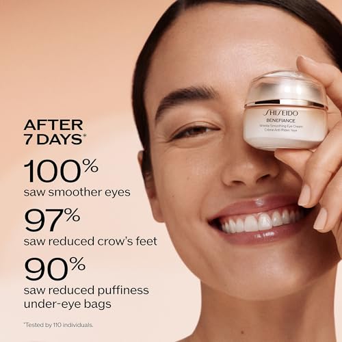 Shiseido Benefiance Wrinkle Smoothing Eye Cream - 15 mL - - Product Imagery
