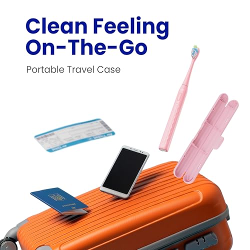 7AM2M Sonic Travel Electric Toothbrush for Adults&Kids, Travel - Product Imagery