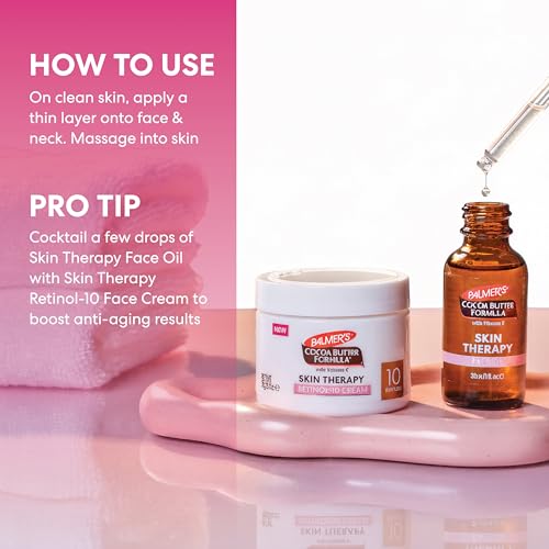 Palmer's Skin Therapy Face Oil, Moisturizing Cocoa Butter - Product Imagery