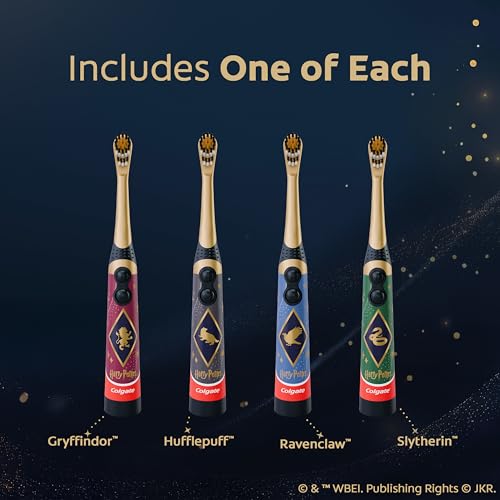 Colgate Kids Harry Potter Battery Electric Toothbrush, Extra - Product Imagery