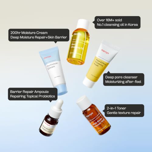 MANYO Best Sellers Kit, Korean Skin Care Set & Trial Gift Set - Product Imagery