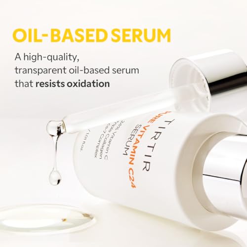 TIRTIR Pure Vitamin C 24% Face Serum – Dark Spot Remover for - Product Imagery