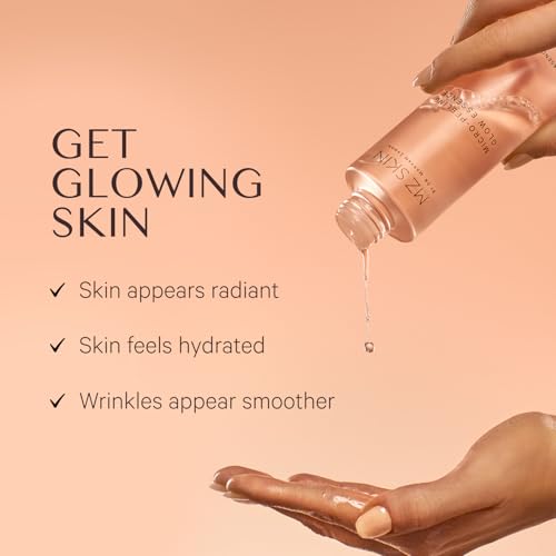MZ SKIN Micro-Peeling Glow Essence | Daily Exfoliating Toner - Product Imagery