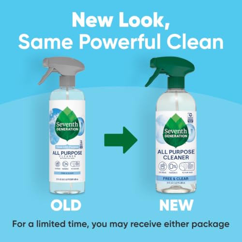 Seventh Generation All Purpose Cleaner, Free & Clear, 23 oz, - Product Imagery