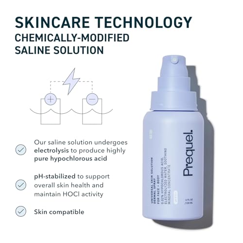 Prequel Skin Hypochlorous Acid Spray - HOCL Facial Mist Minerals - Product Imagery