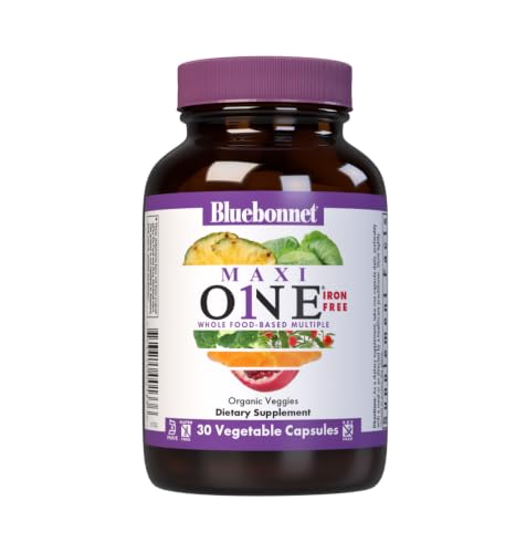 Bluebonnet Nutrition Maxi One Whole Food Multiple, Enzymes, - Product Imagery