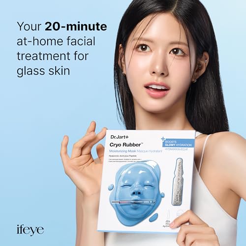 + Cryo Rubber Cooling Korean Face Mask with Serum Ampoule| - Product Imagery
