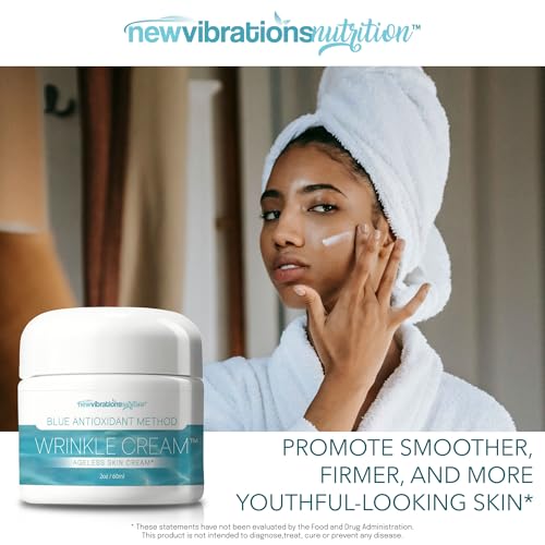 Blue Antioxidant Cream For Skin - Our Best AntiAging Anti - Product Imagery