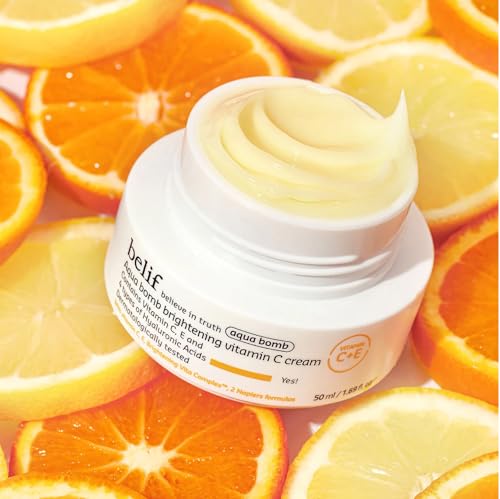 belif Aqua Bomb Vitamin C Face Cream Moisturizer, Infused with - Product Imagery