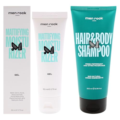 Men Rock Men Rock Kit Premium Gift Set, Complete Care Collection for Men