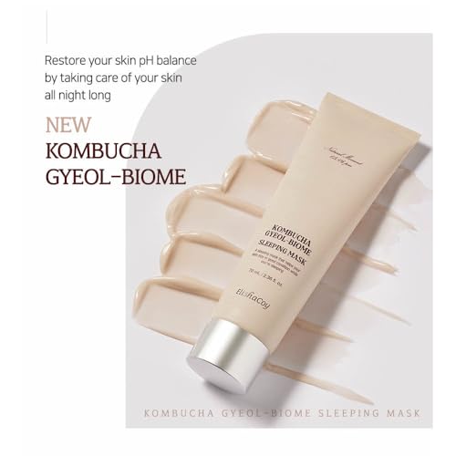[Elishacoy] Kombucha Gyeol-Biome Sleeping Mask 70 ml / 2.37 fl - Product Imagery