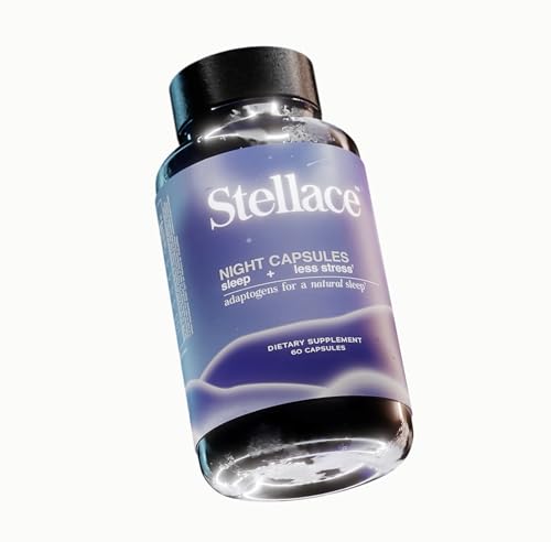 Premium Sleep Supplement: Vegan Night Capsules with Melatonin, - Product Imagery