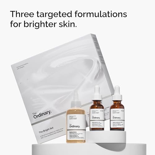 The Ordinary The Bright Set, 3-Step Regimen for Radiant, Even - Product Imagery