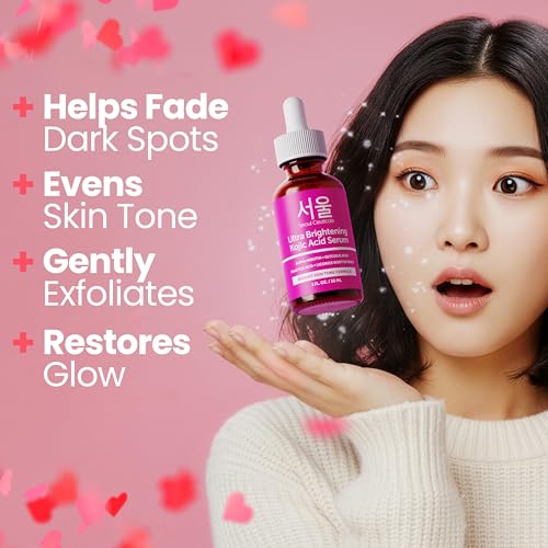 SeoulCeuticals Korean Skin Care Kojic Acid Serum Dark Spot - Product Imagery