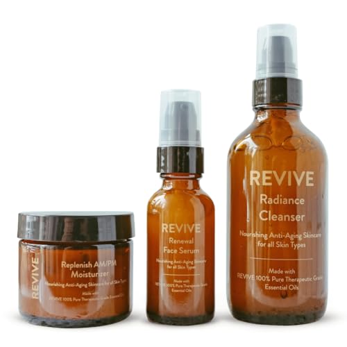 REVIVE Skin Health 3-Step Skincare Collection with Skin Health - Product Imagery