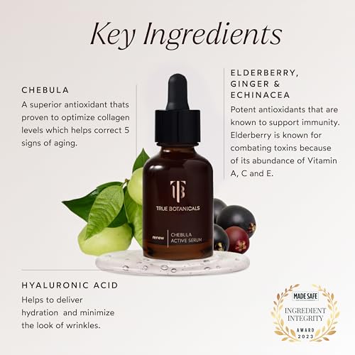 True Botanicals Chebula Active Serum | Anti-Aging Face Serum | - Product Imagery