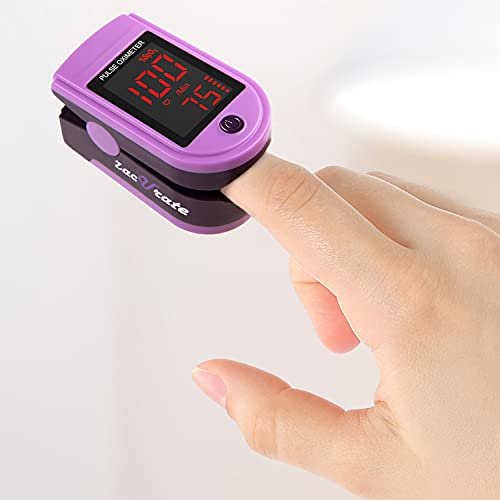 Zacurate Pro Series 500DL Fingertip Pulse Oximeter Blood Oxygen - Product Imagery