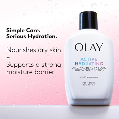 Olay Active Hydrating Beauty Moisturizing Lotion, Hyaluronic - Product Imagery