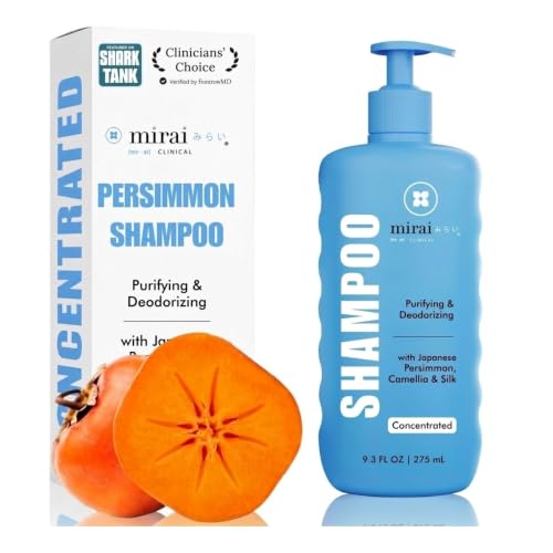 Mirai Clinical Persimmon Shampoo for Old People Smell, Nonenal® Solution – Unscented