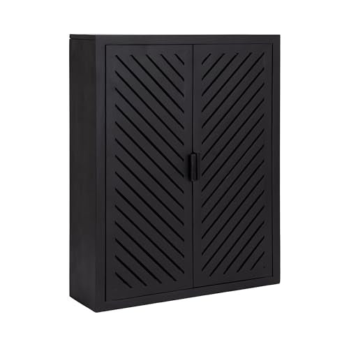 Kate and Laurel Mezzeta Decorative Modern Two-Door Floating - Product Imagery