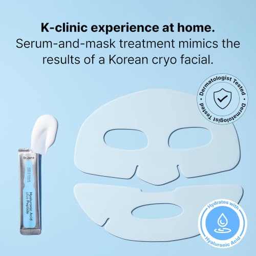 + Cryo Rubber Cooling Korean Face Mask with Serum Ampoule| - Product Imagery