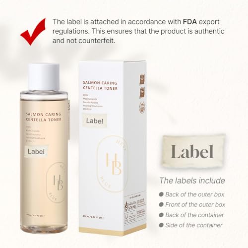 HEVEBLUE Salmon Caring Centella Toner - Salmon PDRN, pH 5.5, - Product Imagery