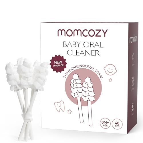 Momcozy Baby Tongue Cleaner Baby Toothbrush Disposable Oral - Product Imagery