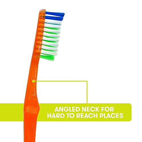 Reach Crystal Clean Firm Bristle Toothbrushes, 6 Pack - Product Imagery