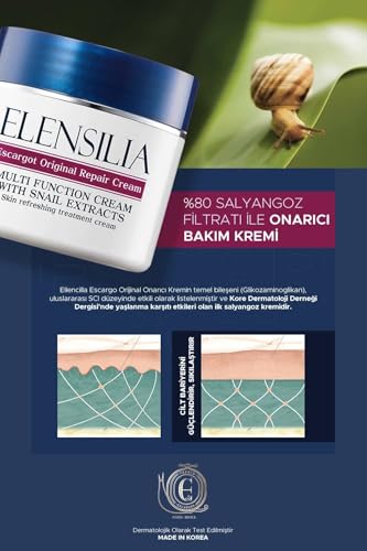 Elensilia Escargot Original Snail Repair Cream, Deep Hydration & - Product Imagery