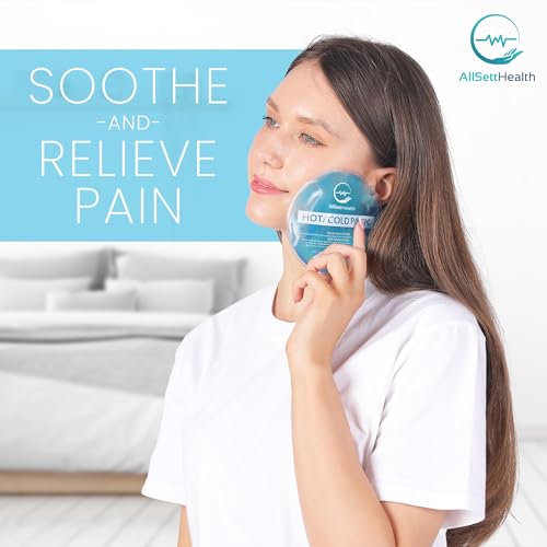 7 Piece Reusable Ice Packs for Injuries, Gel Ice Packs for Cold - Product Imagery
