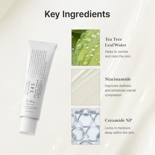 345 Relief Cream & Mist Duo, Korean Vegan Skin Care Set - Product Imagery