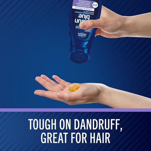 Selsun Blue 2-in-1 Antidandruff Shampoo & Conditioner, 11 fl. oz. - Product Imagery