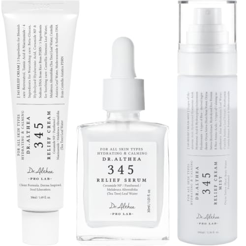 345 Relief Trio | Daily 3-Step Soothing & Blemish Care | Korean - Product Imagery