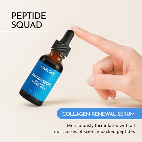 MAELOVE Peptide Squad Collagen Renewal Serum, 1 fl oz - Product Imagery