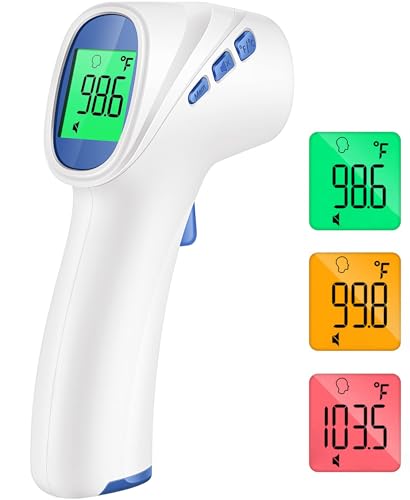 Forehead Thermometer for Adults and Kids, Non Contact, Fast - Product Imagery
