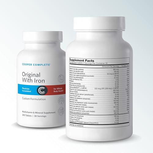 Cooper Complete Original Comprehensive Multi with Iron, 30 Day - Product Imagery