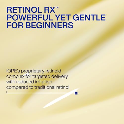 IOPE Expert Retinol RX 1% Super Bounce Serum - Gentle Anti-Aging - Product Imagery