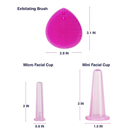 Face Cupping Set - Cupping Therapy Sets - Facial Cupping System - Product Imagery